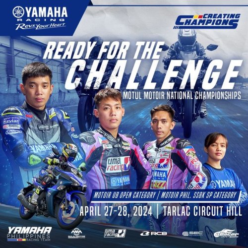 Photo post from Yamaha Racing Philippines.