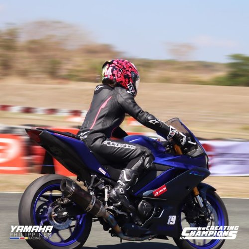 Carousel post from Yamaha Racing Philippines.