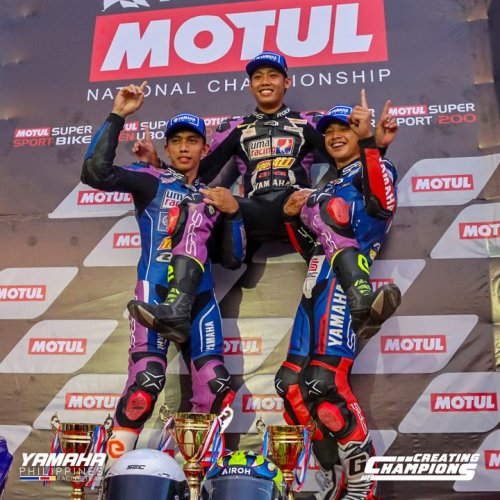 Carousel post from Yamaha Racing Philippines.