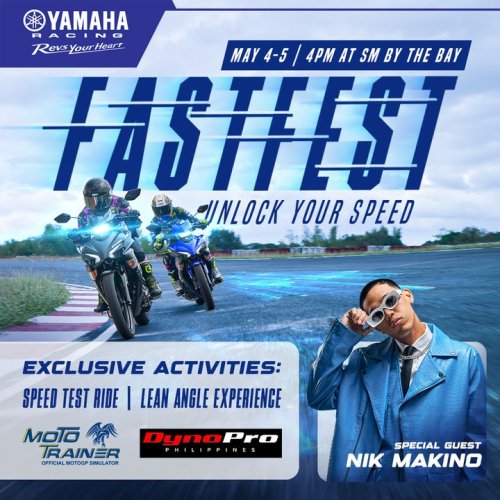 Photo post from Yamaha Racing Philippines.