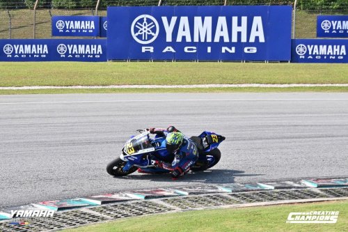 Photo post from Yamaha Racing Philippines.