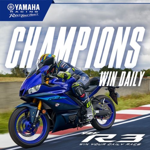 Photo post from Yamaha Racing Philippines.