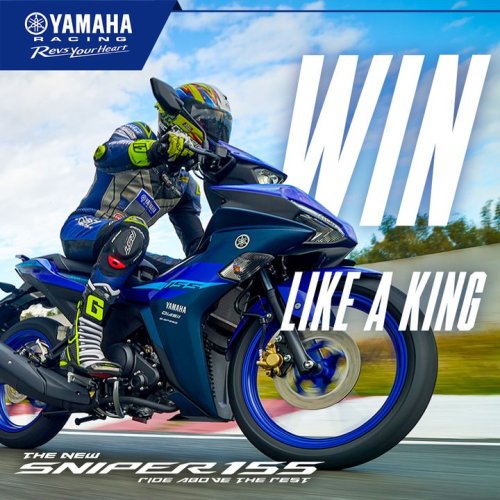 Photo post from Yamaha Racing Philippines.