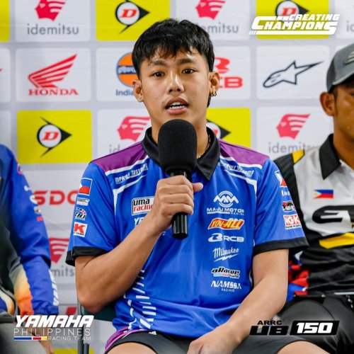 Carousel post from Yamaha Racing Philippines.