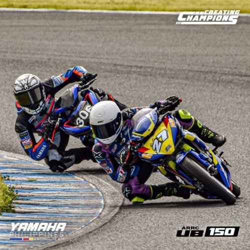 Photo post from Yamaha Racing Philippines.