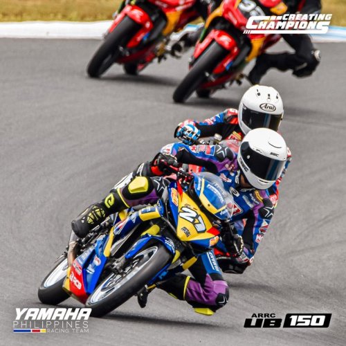 Photo post from Yamaha Racing Philippines.