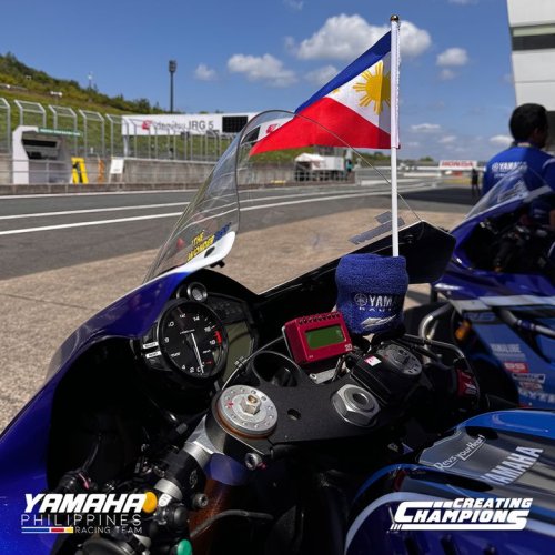 Photo post from Yamaha Racing Philippines.