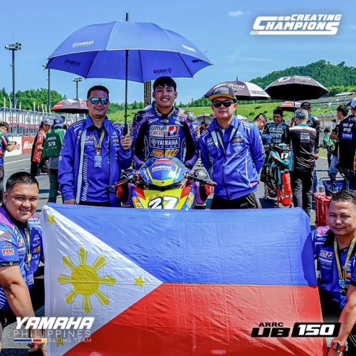 Carousel post from Yamaha Racing Philippines.