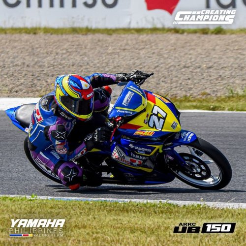 Photo post from Yamaha Racing Philippines.