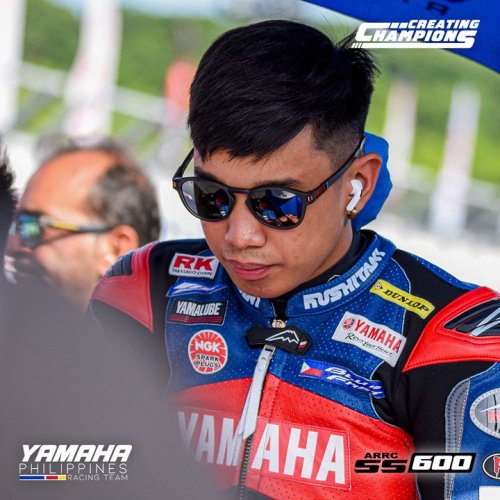 Photo post from Yamaha Racing Philippines.