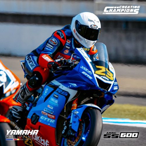 Carousel post from Yamaha Racing Philippines.