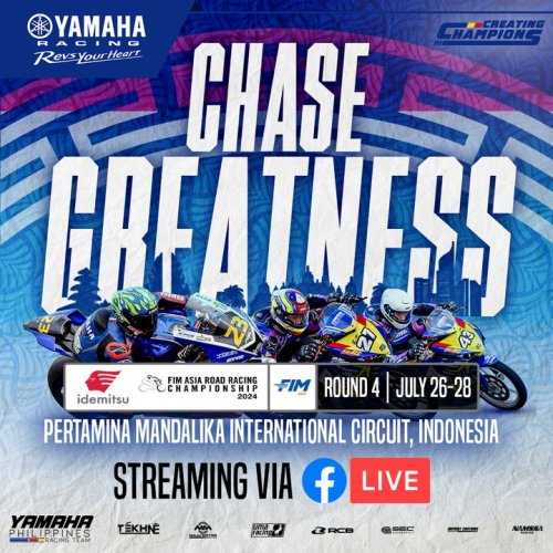 Photo post from Yamaha Racing Philippines.