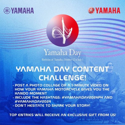 Photo post from Yamaha Racing Philippines.