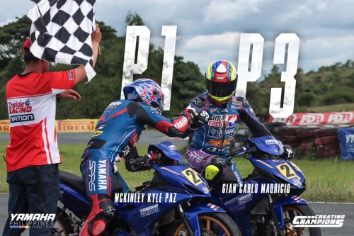 Photo post from Yamaha Racing Philippines.