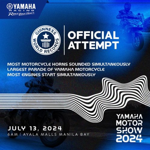 Photo post from Yamaha Racing Philippines.