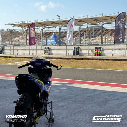 Photo post from Yamaha Racing Philippines.