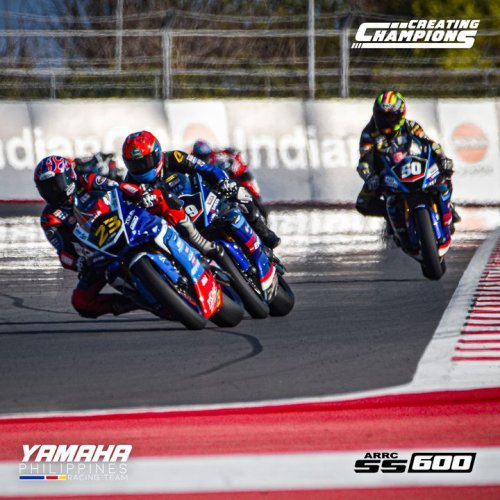 Carousel post from Yamaha Racing Philippines.