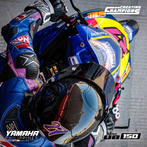Carousel post from Yamaha Racing Philippines.