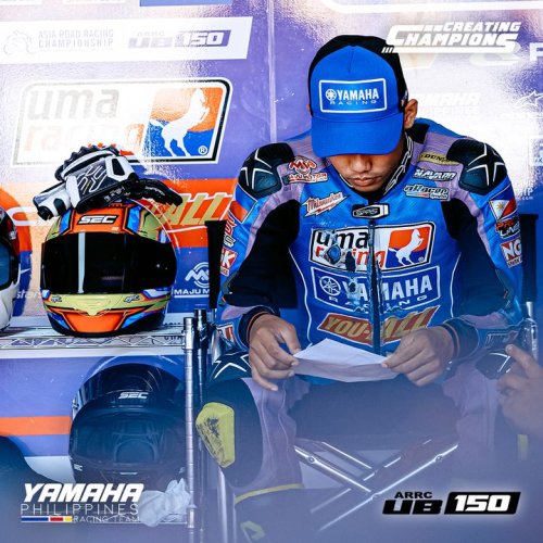 Photo post from Yamaha Racing Philippines.
