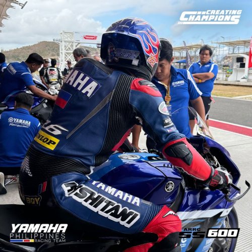 Photo post from Yamaha Racing Philippines.
