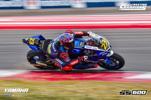 Photo post from Yamaha Racing Philippines.