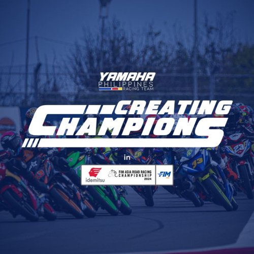 Carousel post from Yamaha Racing Philippines.