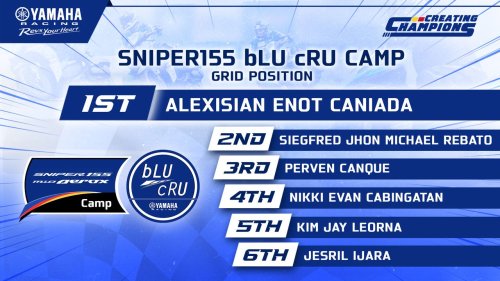 Carousel post from Yamaha Racing Philippines.