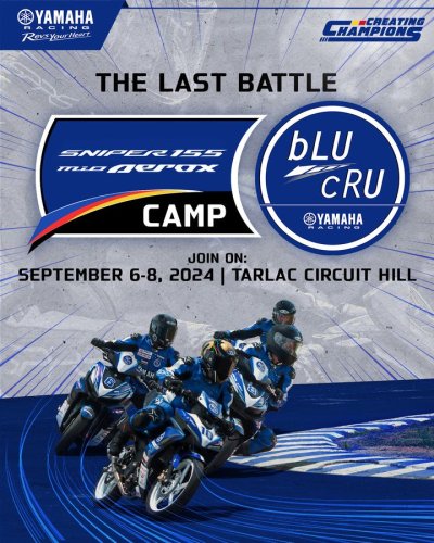 Photo post from Yamaha Racing Philippines.