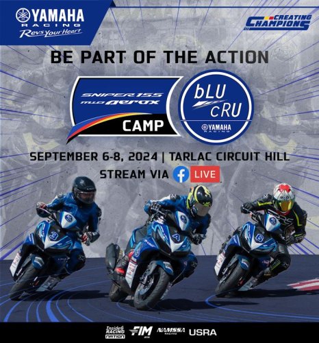Photo post from Yamaha Racing Philippines.