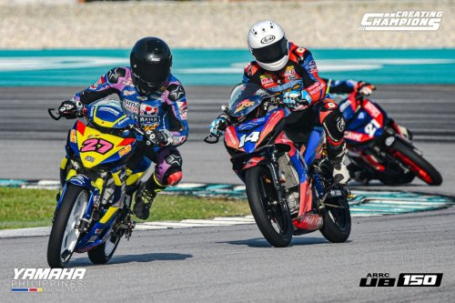 Photo post from Yamaha Racing Philippines.
