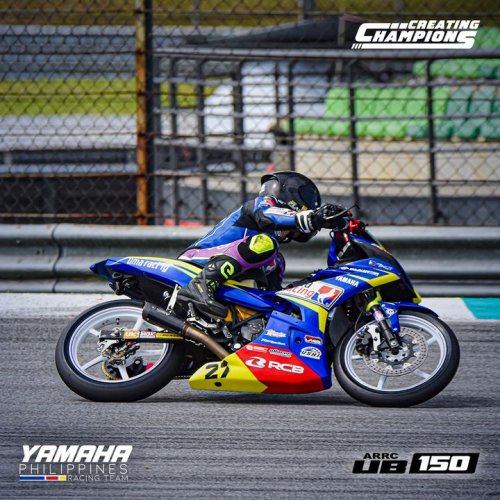 Photo post from Yamaha Racing Philippines.