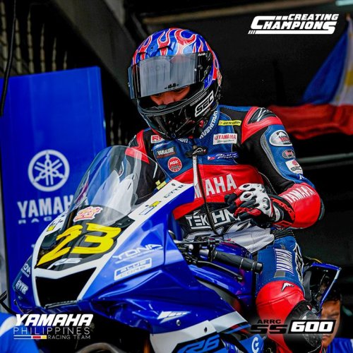 Photo post from Yamaha Racing Philippines.