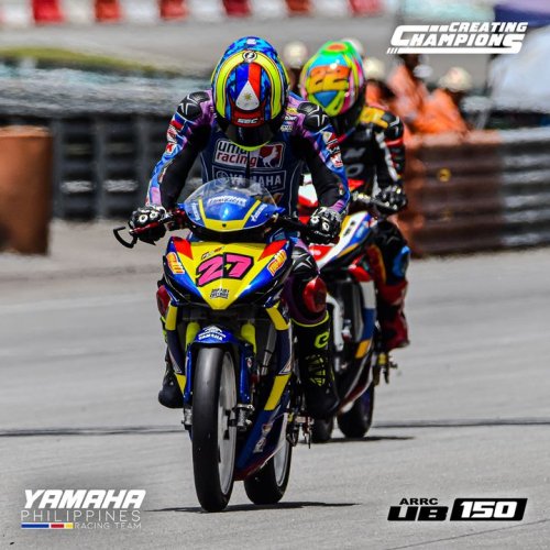Carousel post from Yamaha Racing Philippines.
