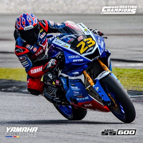 Carousel post from Yamaha Racing Philippines.