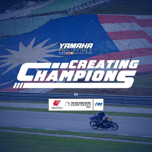 Carousel post from Yamaha Racing Philippines.