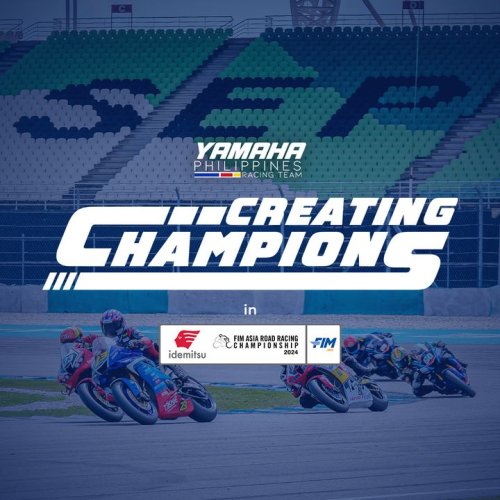 Carousel post from Yamaha Racing Philippines.