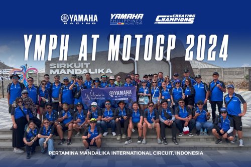 Carousel post from Yamaha Racing Philippines.
