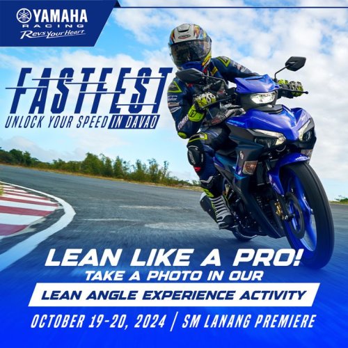 Photo post from Yamaha Racing Philippines.