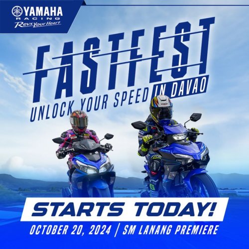 Photo post from Yamaha Racing Philippines.