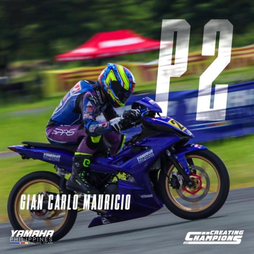 Carousel post from Yamaha Racing Philippines.