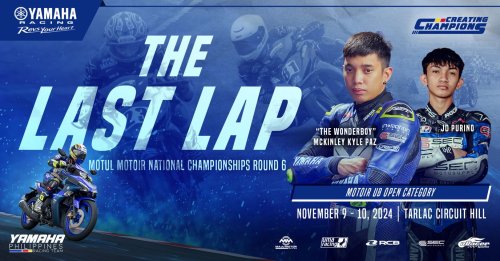 Photo post from Yamaha Racing Philippines.