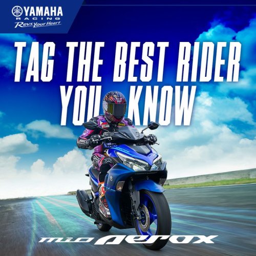 Photo post from Yamaha Racing Philippines.