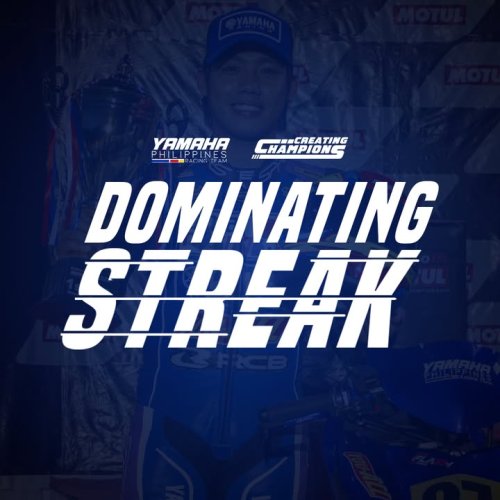 Carousel post from Yamaha Racing Philippines.