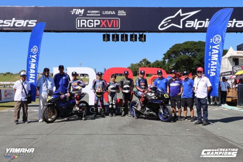 Photo post from Yamaha Racing Philippines.