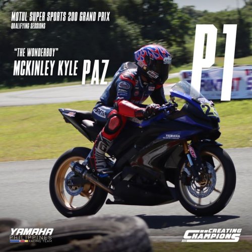 Carousel post from Yamaha Racing Philippines.