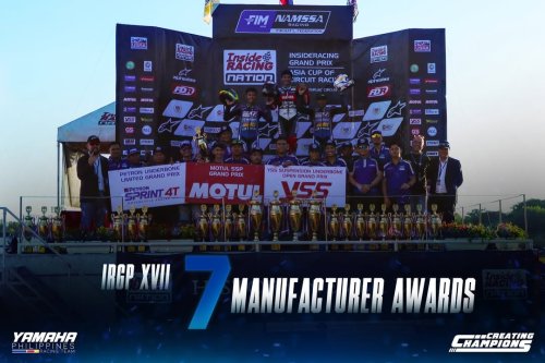 Photo post from Yamaha Racing Philippines.