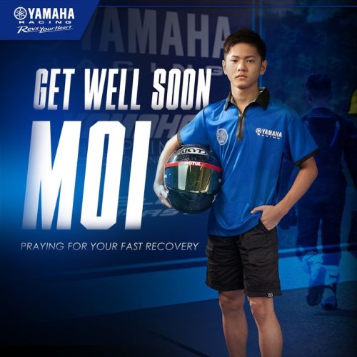 Photo post from Yamaha Racing Philippines.