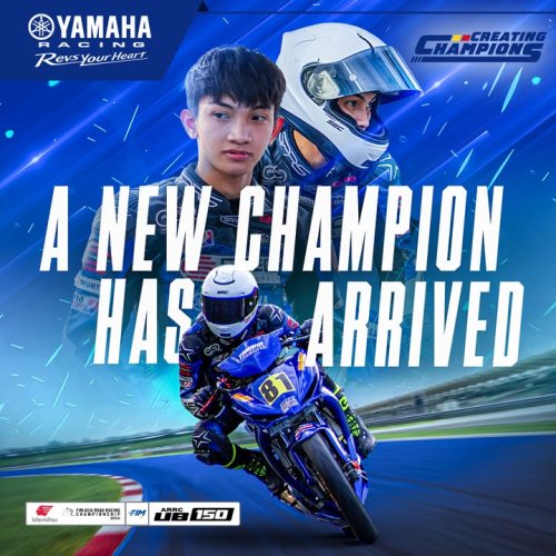 Photo post from Yamaha Racing Philippines.