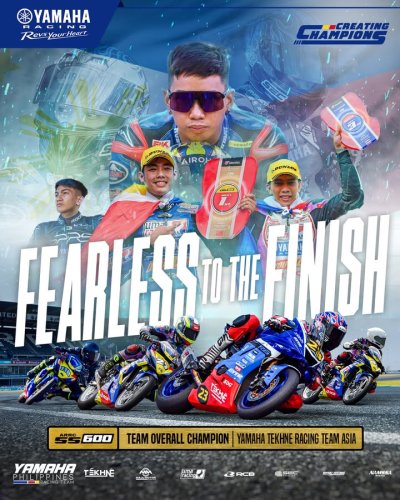 Photo post from Yamaha Racing Philippines.