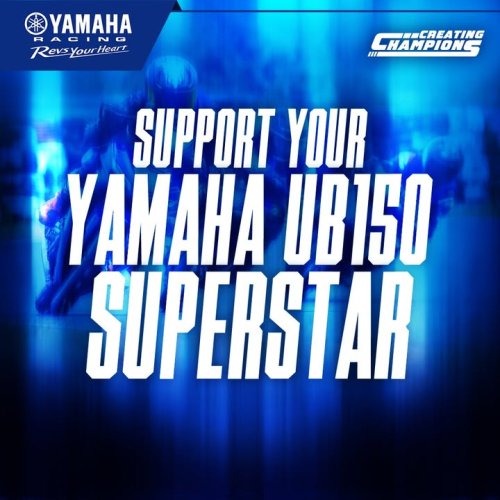 Photo post from Yamaha Racing Philippines.